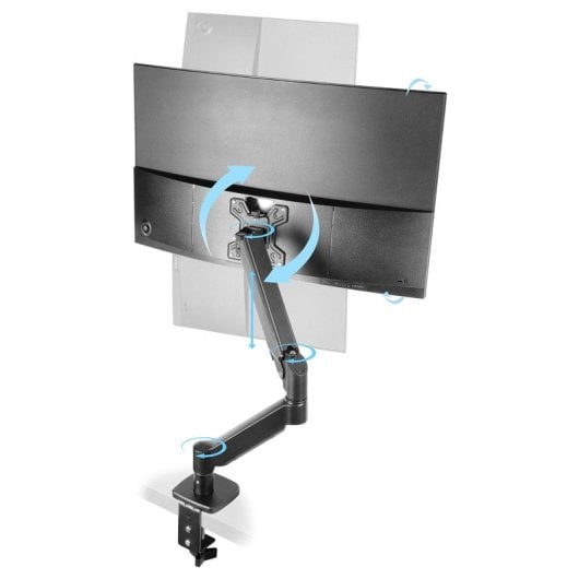 Mars Gaming Marm-pro1 Monitorarmhalterung für 13"-32" VESA Max 10kg Schwarz