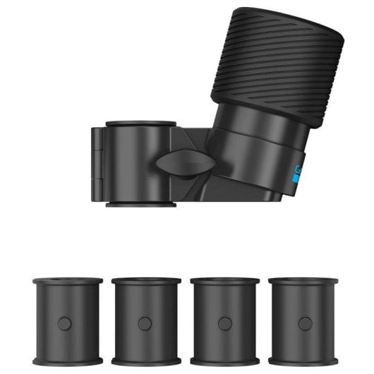 Supporto fotocamera GoPro ASKIM-001 per bastone da sci nero compatibile GoPro