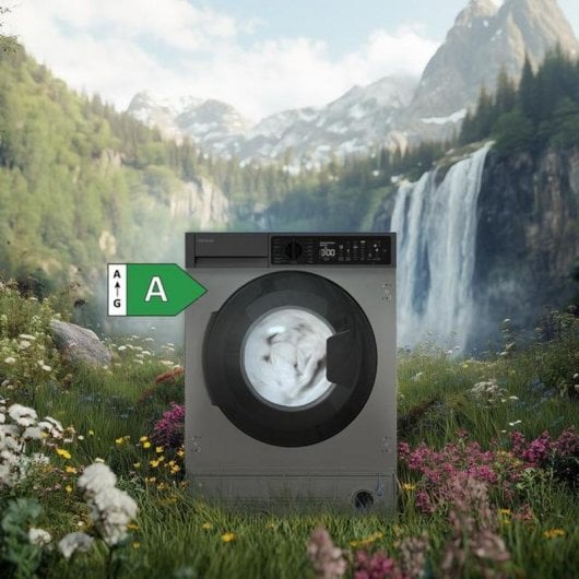 Lavadora Cecotec Bolero DressCode 850 BI Carga Frontal 8Kg 1400rpm A Inox SteamMax