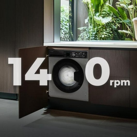 Lavadora Cecotec Bolero DressCode 850 BI Carga Frontal 8Kg 1400rpm A Inox SteamMax