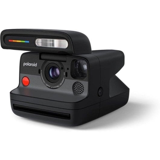 Cámara Instantánea Polaroid Flip Película 79x79mm Sensor Auto Bluetooth Flash Negra