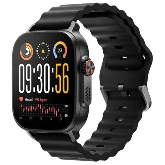 Realme Watch 5 GPS Bluetooth 46mm AMOLED Noir Étanche IP68 Pulsomètre SpO2