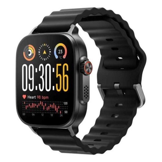 Realme Watch 5 GPS Bluetooth 46mm AMOLED Noir Étanche IP68 Pulsomètre SpO2