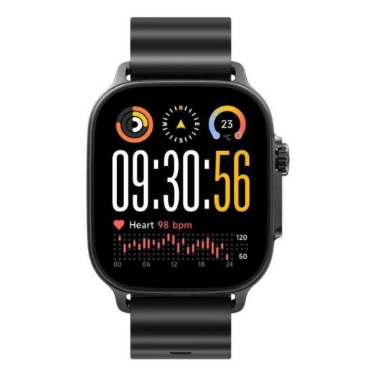 Realme Watch 5 Bluetooth GPS 44mm AMOLED Negro Resistencia Agua IP68 SpO2 Pulsómetro