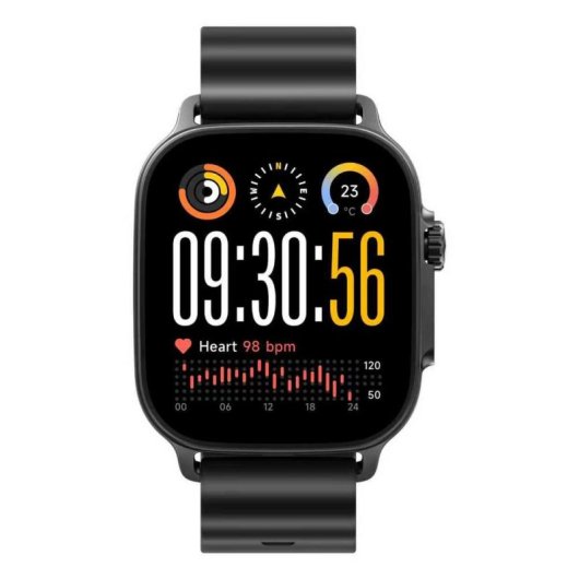 Realme Watch 5 GPS Bluetooth 46mm AMOLED Noir Étanche IP68 Pulsomètre SpO2