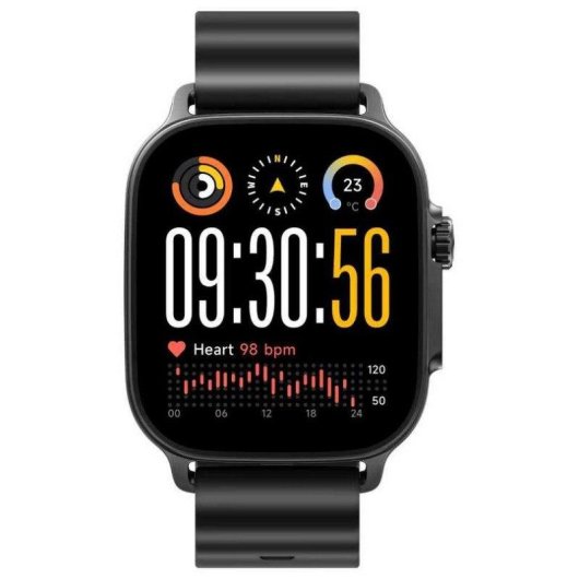 Realme Watch 5 GPS Bluetooth 46mm AMOLED Noir Étanche IP68 Pulsomètre SpO2