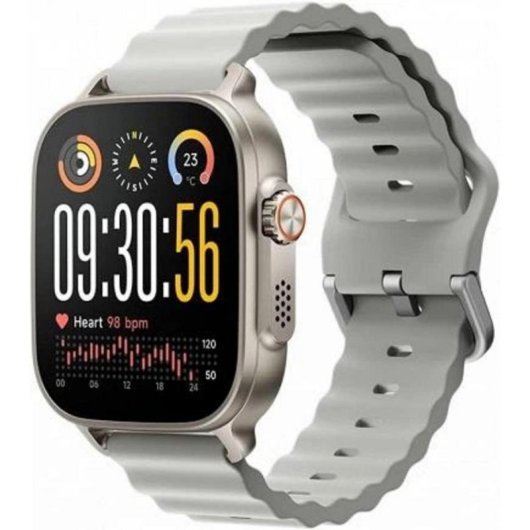 Realme Watch 5 Bluetooth GPS NFC 44mm AMOLED Argento Resistente Acqua IP68 SpO2 Pulsometro