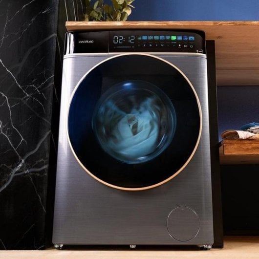 Lavadora Cecotec Bolero DressCode 10900 Carga Frontal 10 kg 1400 rpm A Acero Pantalla FullColor Vapor