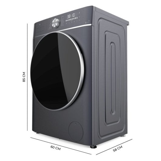 Lavasecadora Cecotec 10kg B Bolero Wash&Dry 10680 Inverter Ice Blue con SteamMax y SpaCare