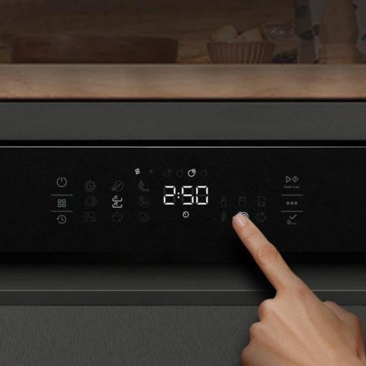 Máquina de Lavar Loiça Cecotec Bolero Aguazero 6800 Dark 14 Conjuntos Classe A com SteamMax e BlueWater