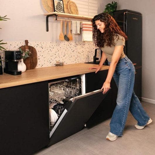 Máquina de Lavar Loiça Cecotec Bolero Aguazero 6102 Full-BI E 12 conjuntos Classe E Display tátil