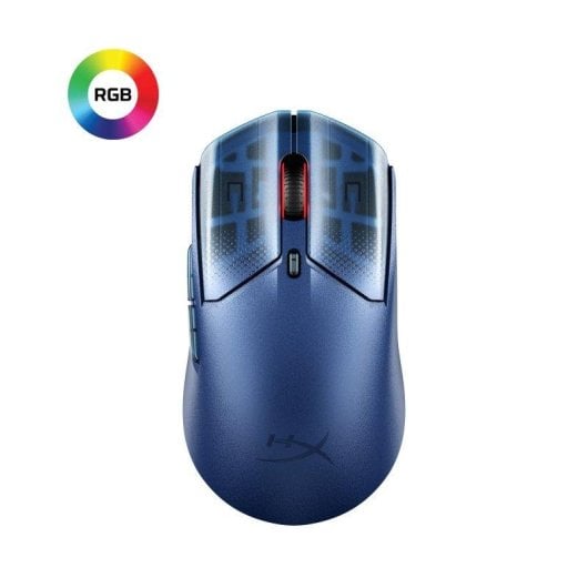 Ratón HyperX Pulsefire Haste 2 S Inalámbrico 26000 DPI Azul Marino RGB Magnesio