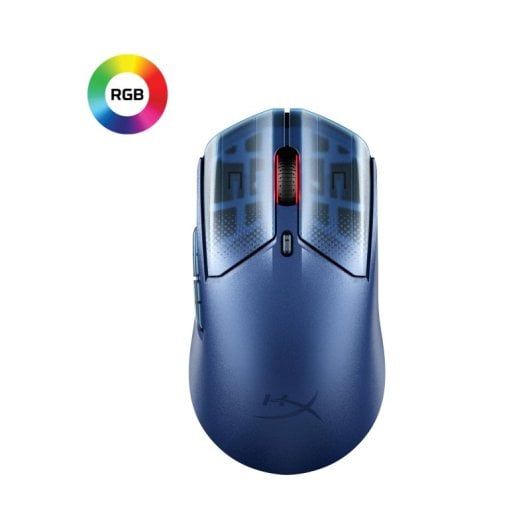 Mouse HyperX Pulsefire Haste 2 S Wireless 26000 DPI Blu Marina Patini Vetro