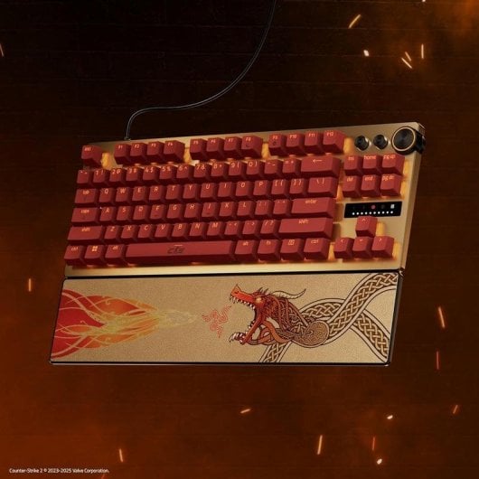 Razer Huntsman V3 Pro TKL Dragon Lore Teclado Ótico USB Retroiluminado (US)