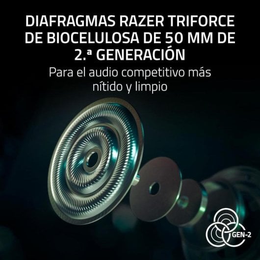 Casque Razer BlackShark V3 Pro sans fil avec réduction de bruit Bluetooth Gaming Noir