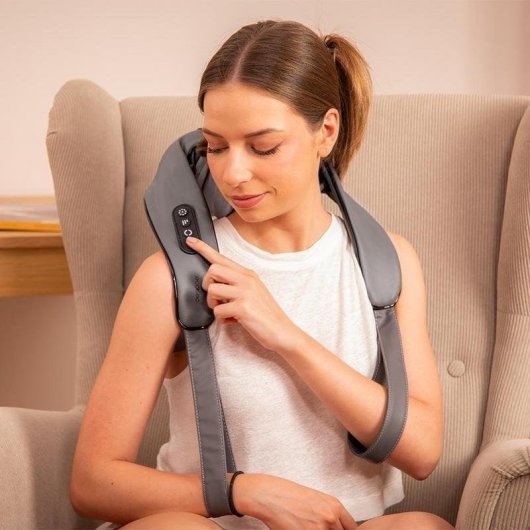 Masqueur de dos BodyCare Back Massage sans fil 3 modes 2 niveaux de chaleur