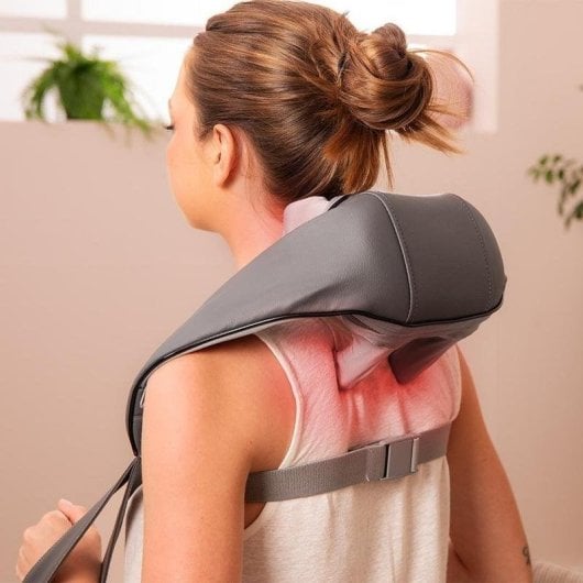 Masqueur de dos BodyCare Back Massage sans fil 3 modes 2 niveaux de chaleur