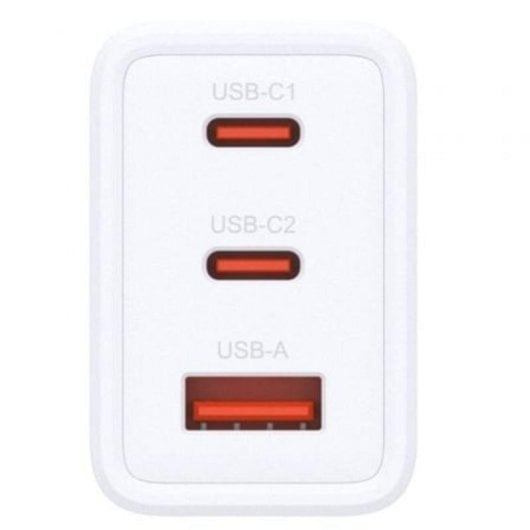 Cargador D-LINK DCP-651 GaN 65W 2xUSB-C 1xUSB-A carga rápida universal