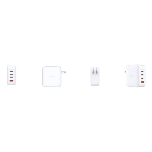Cargador D-Link DCP-101 GaN 100W 3xUSB-C 1xUSB-A Carga Rápida Blanca