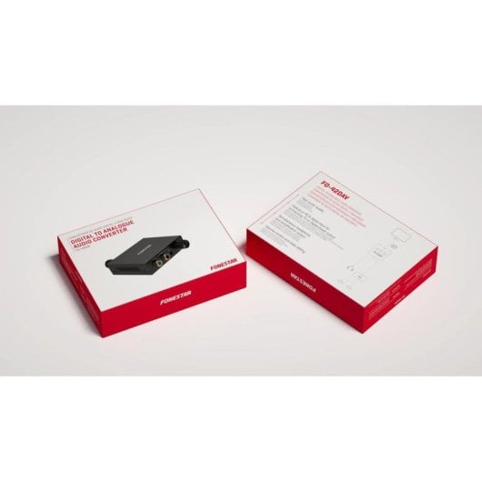 Convertidor de audio Fonestar FO-42DAV Toslink Coaxial Salida RCA Jack 3.5 mm