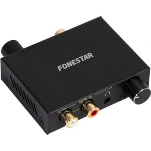 Convertidor de audio Fonestar FO-42DAV Toslink Coaxial Salida RCA Jack 3.5 mm