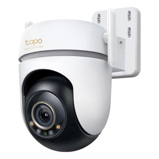 Caméra de surveillance TP-Link Tapo TC43 3K Vision Nocturne Intérieur et Extérieur IA Alarme Contrôle Vocal Audio Bidirectionnel