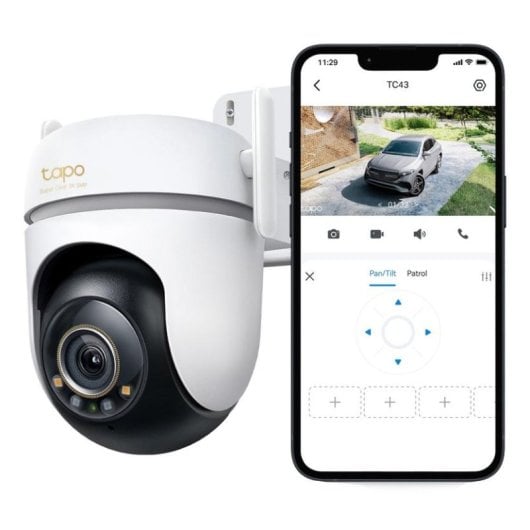 Câmara IP TP-Link TC43 3K Visão Noturna Exterior IA Áudio Bidirecional
