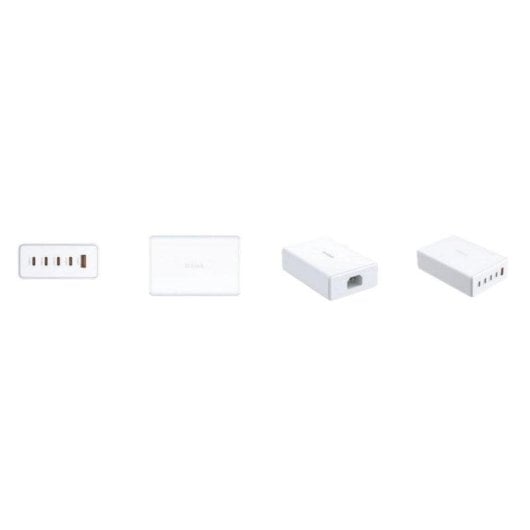 Steckdosenleiste D-Link DCF-241 5 Steckplätze 4 USB-C 1 USB-A Schnellladung Schutz GaN