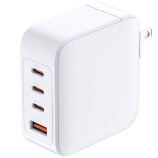 Cargador D-Link DCF-141 GaN 140 W 3x USB-C 1x USB-A Carga Rápida Blanco