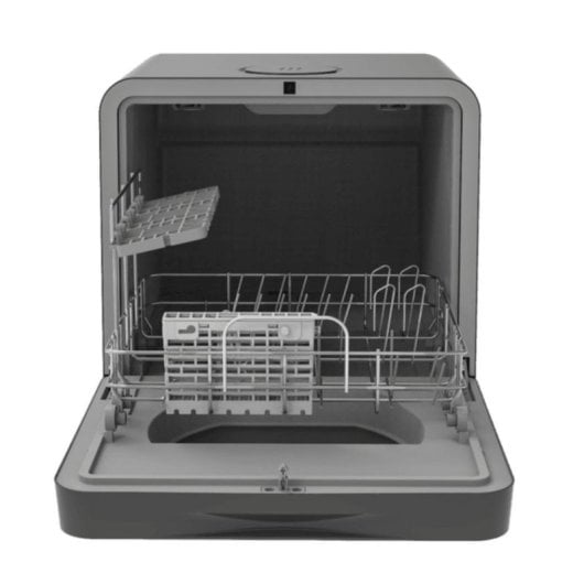 Lavavajillas Cecotec Bolero Aguazero 1150 Dark 3 Couverts Classe C avec fenêtre et Touch Control