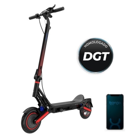 Patinete eléctrico Cecotec Bongo D40 XL 350W Autonomía 40km Ruedas 10" Doble suspensión Negro