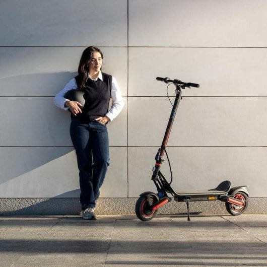 Patinete eléctrico Cecotec Bongo D40 XL 350W Autonomía 40km Ruedas 10" Doble suspensión Negro