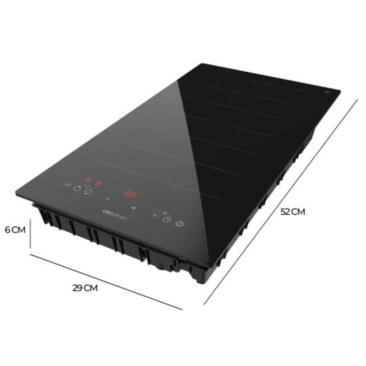 Induktionskochfeld Cecotec Bolero Squad I 2100 Flex 1 Zone 3500W FlexZone Booster