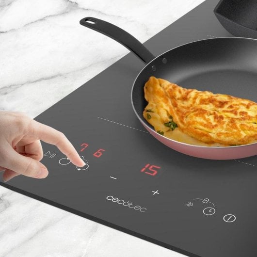 Induktionskochfeld Cecotec Bolero Squad I 2100 Flex 1 Zone 3500W FlexZone Booster