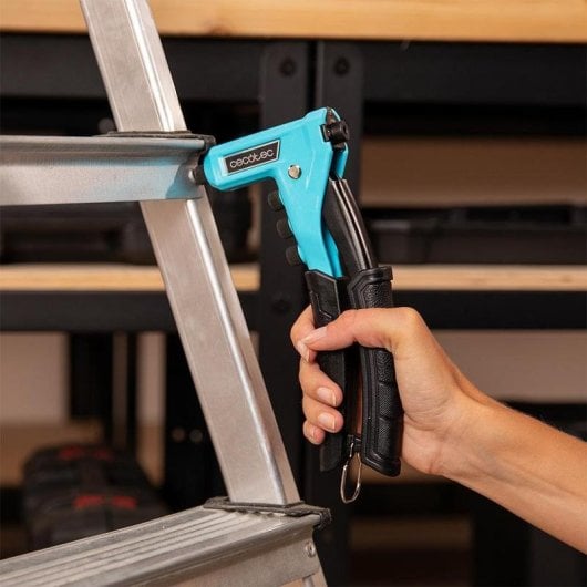 Remachadora manual FixerForce 4000 Full equip 4 boquillas maletín 200 remaches