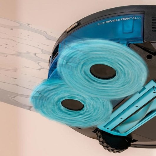 Robot Aspirador y Fregasuelos Cecotec Conga M100 X-Treme Navegación IA Láser 20.000 Pa Mopas Giratorias