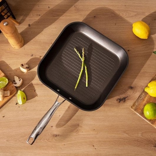 Sartén grill Cecotec 01129 Polka Fantasy Silver 28 cm aluminio antiadherente