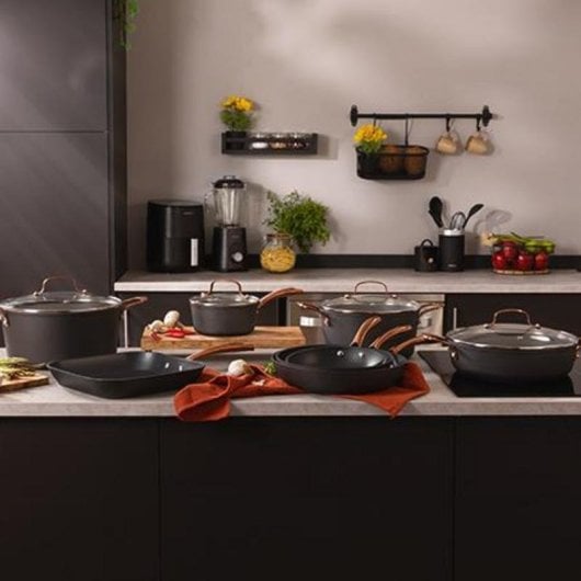 Bratpfanne Cecotec 01468 Polka Fantasy Golden Aluminium Antihaft 3-teilig