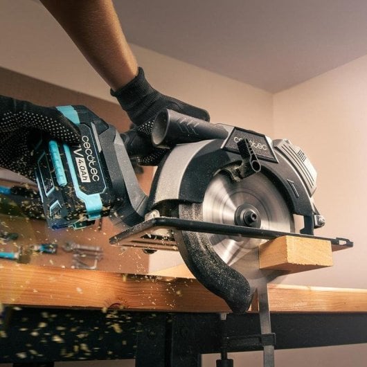 Scie circulaire Cecotec DirectPrecission 8000 Vision 21V Brushless 165mm Laser