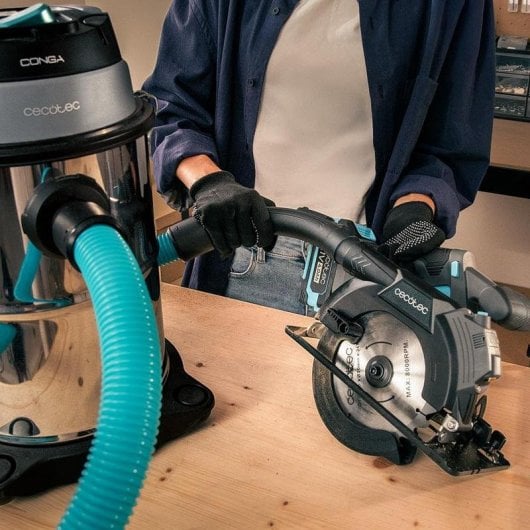 Scie circulaire Cecotec DirectPrecission 8000 Vision 21V Brushless 165mm Laser