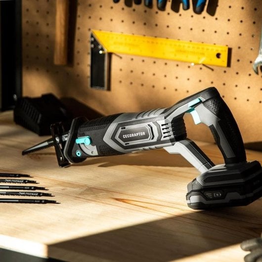 Sierra de sable Cecotec CecoRaptor Quick&Cut 2020 Advance batería 20V LED ajuste ángulo maletín