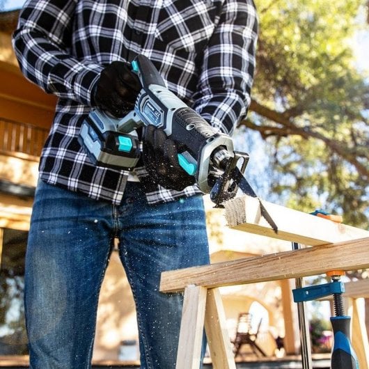 Sierra de sable Cecotec CecoRaptor Quick&Cut 2020 Advance batería 20V LED ajuste ángulo maletín