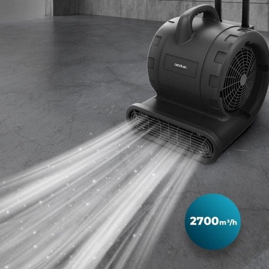 Soplader Blow 6000 FlowFloor 600W 1350 U/min 3 Geschwindigkeiten 2700 m³/h Räder