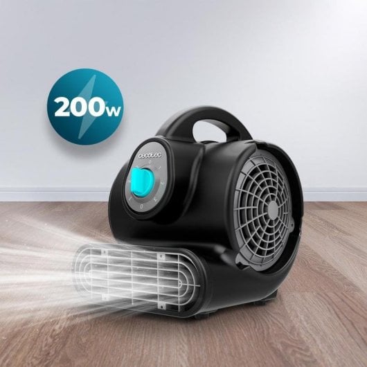 Soplador Blow BlowIndustry 2000 FlowFloor 200W 1400RPM 3 Velocidades Multiposición