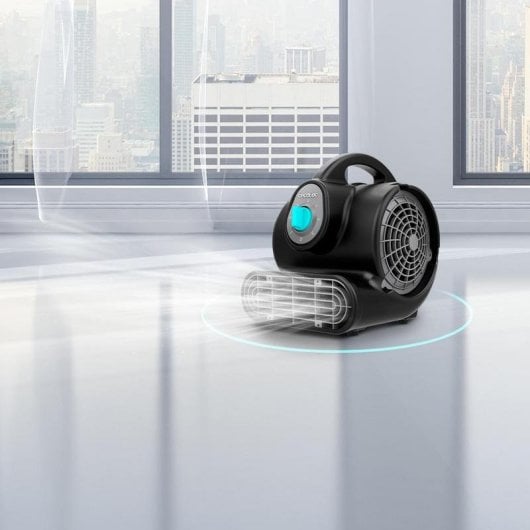 Soplador Blow BlowIndustry 2000 FlowFloor 200W 1400RPM 3 Velocidades Multiposición