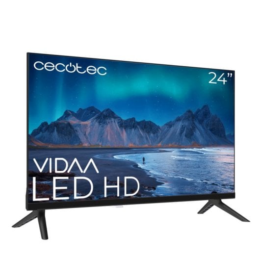 TV Cecotec LED ALH50024 24" HD Ready Smart TV VIDAA Dolby Audio