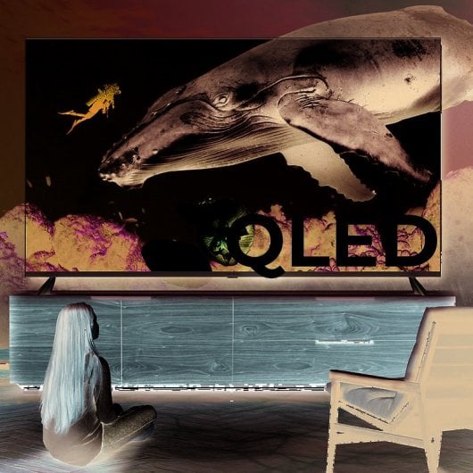 TV Coocaa QLED VQU20075S 75" 4K UHD Android TV Google Assistant Chromecast Dolby Vision Atmos