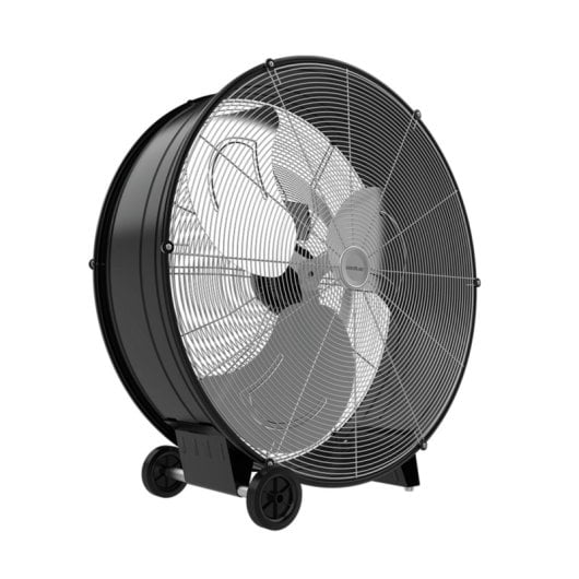 Ventilateur de sol Hidalgo's Group ProIndustry 3000 30" 240 W 3 vitesses roues et poignée