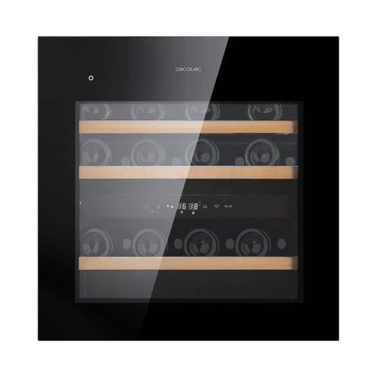 Weinkühlschrank Create GrandSommelier Duo 36000 Touch Black Kompressor 36 Flaschen 2 Zonen