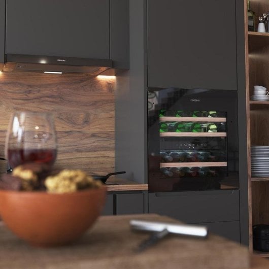 Weinkühlschrank Create GrandSommelier Duo 36000 Touch Black Kompressor 36 Flaschen 2 Zonen